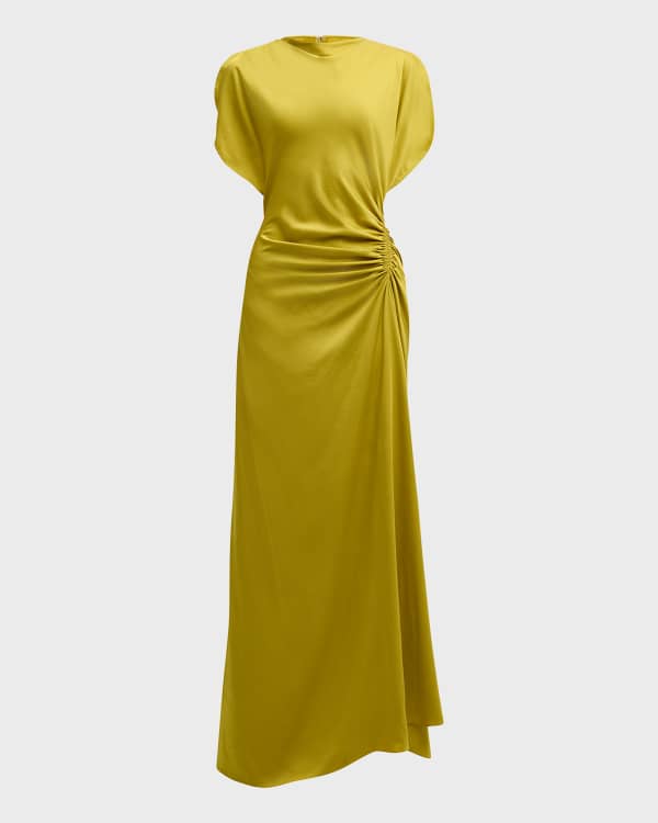 A.L.C. Blakely II Seamed Cut-Out Maxi Dress