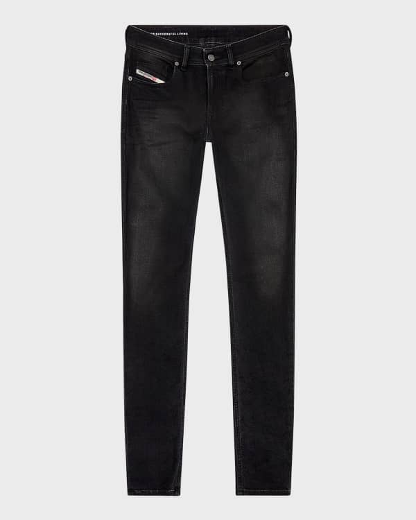 Diesel Men s Sleenker Skinny Stretch Denim Jeans w Paint Splatter