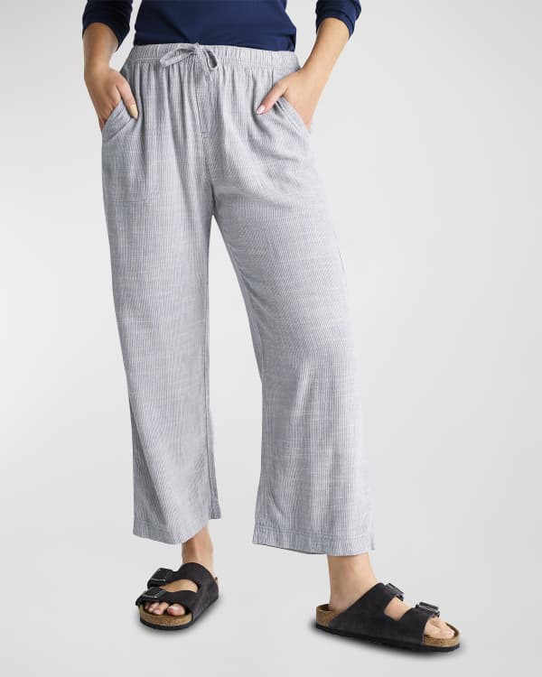 Neiman marcus top wide leg pants