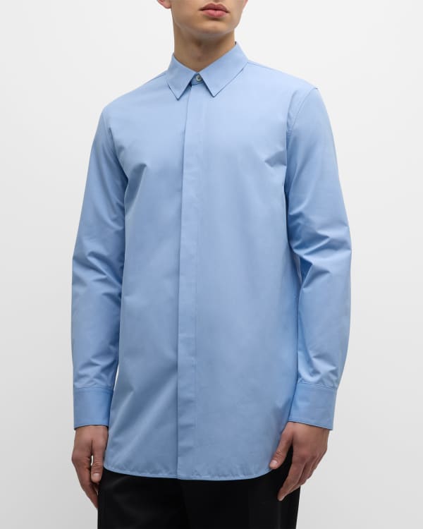 Versace Men's Barocco Silk Sport Shirt