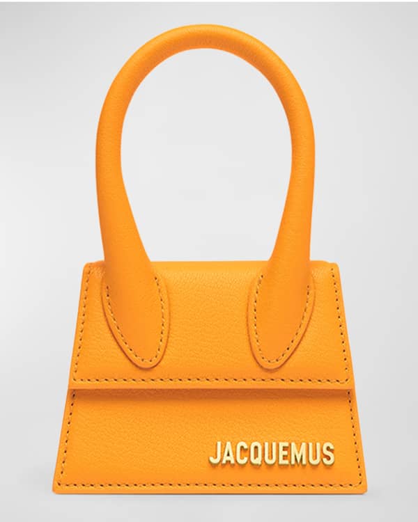 JACQUEMUS Yellow #39;Le Chiquito moyen boucle#39; Bag