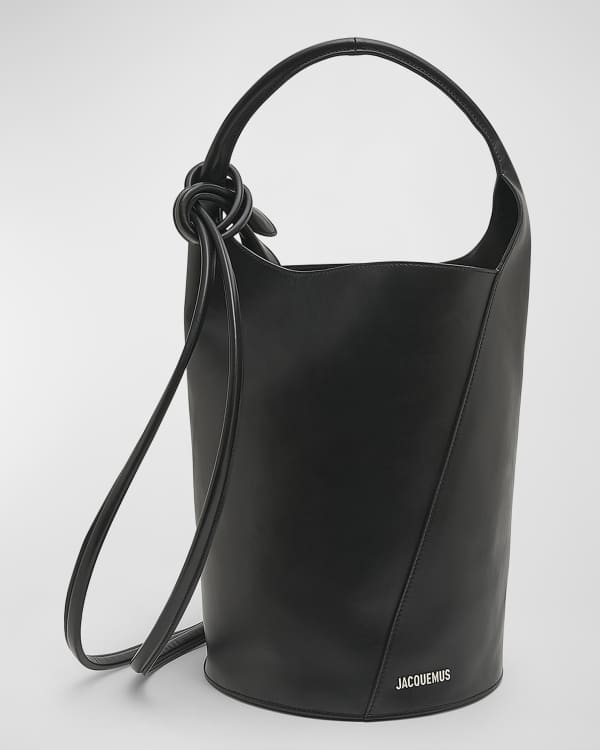 Chloe Roy Medium Smooth Leather Bucket Bag | Neiman Marcus
