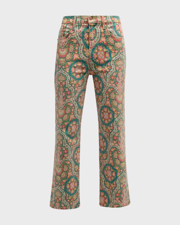 Mother sales floral jeans
