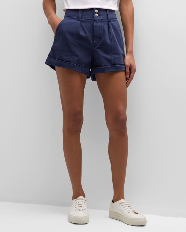 Leather shorts hot sale bardot