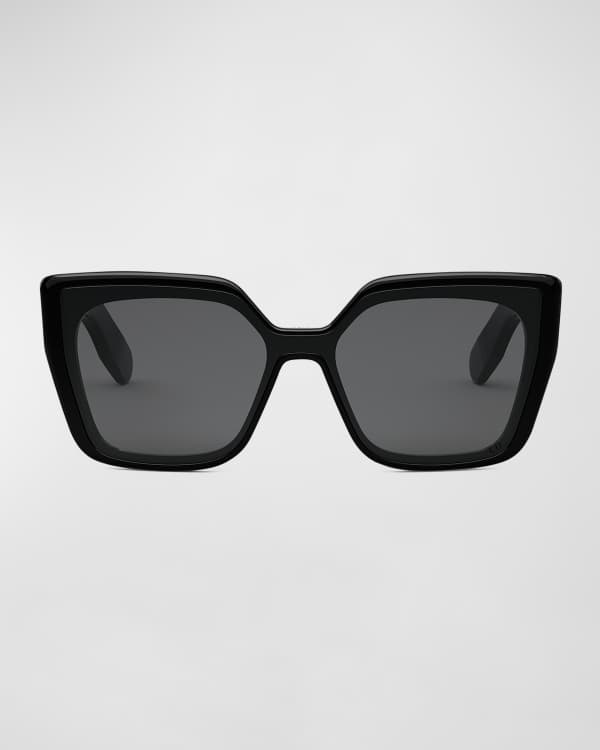 Dior square monochromatic sunglasses top