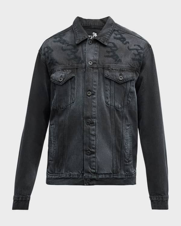 PRPS Men s Corduroy Logo Varsity Jacket Neiman Marcus