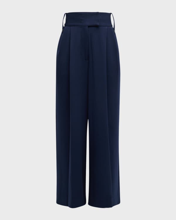 T Tahari Crepe Pull On Pants