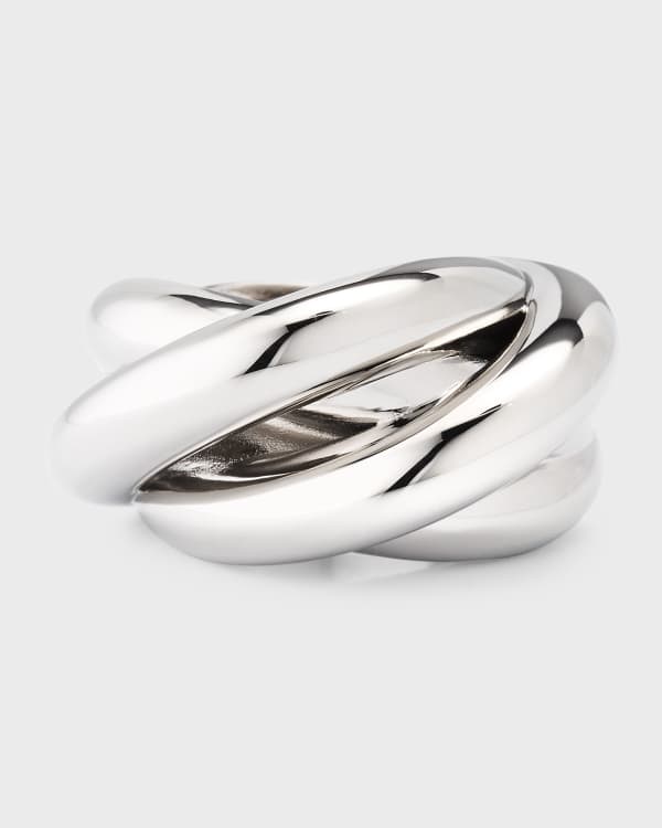 Bottega Veneta Sterling Silver Rings, Set of 5 | Neiman Marcus Bottega Veneta Sterling Silver Rings, Set of 5 | Neiman Marcus