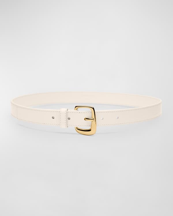 White burberry belt deals