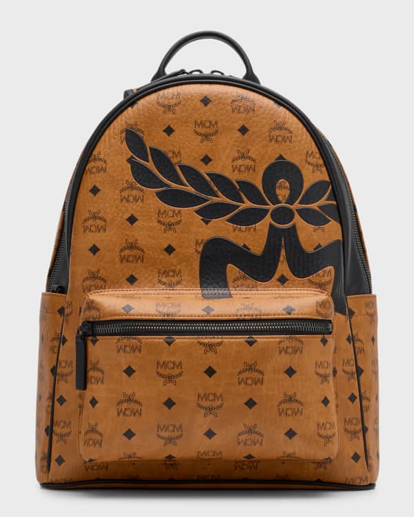Mcm backpack hot sale no studs
