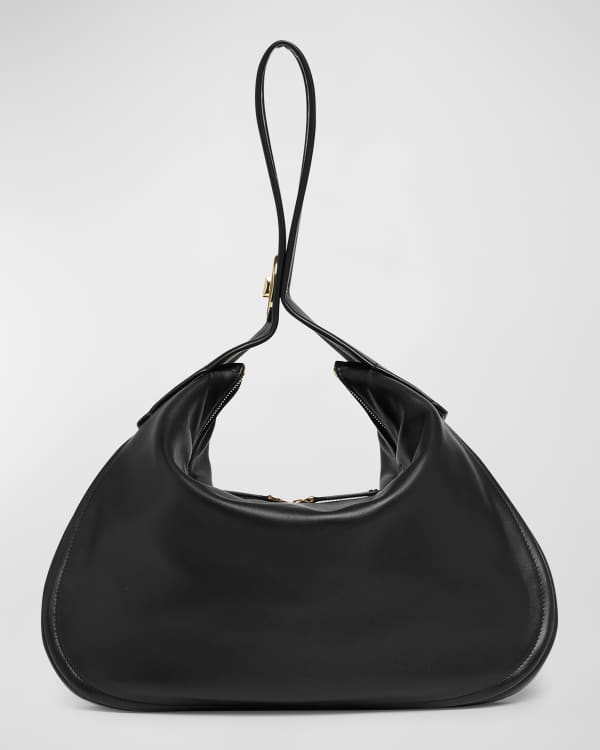 Valentino Garavani Rockstud Mini Vitello Stampa Leather Hobo Bag Neiman Marcus
