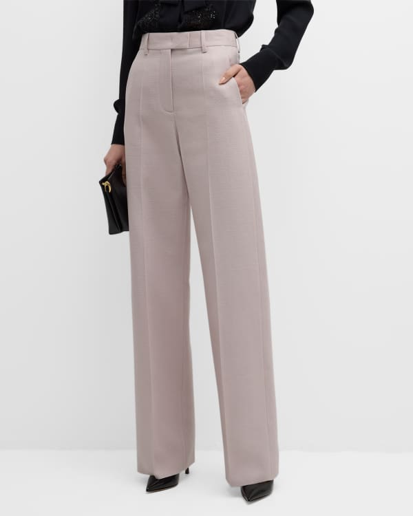 Valentino Garavani turn-up trousers Pants
