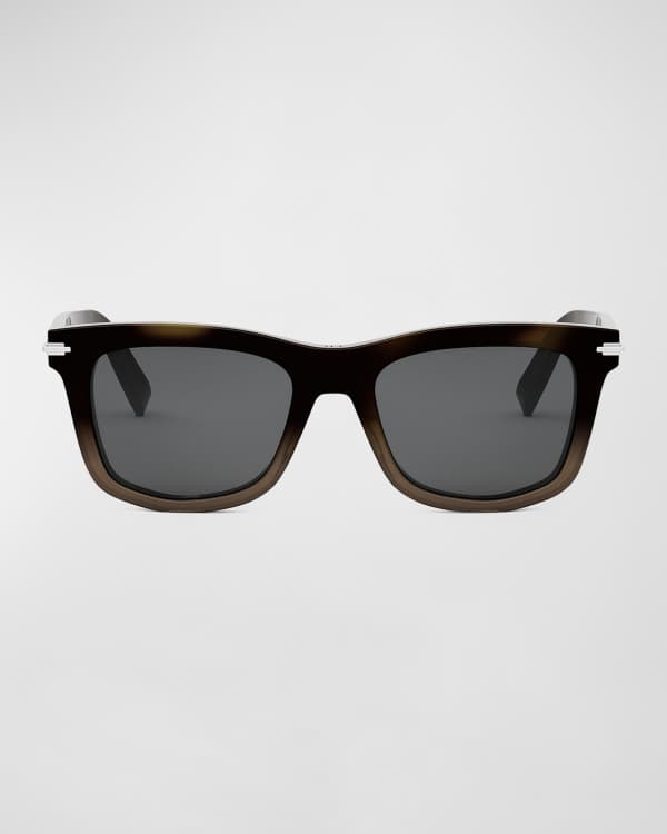 DIOR Men's DiorBlackSuit Rectangle Sunglasses | Neiman Marcus