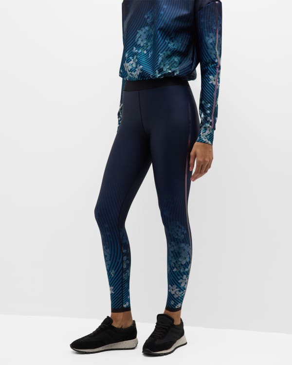 Beyond Yoga Space-Dye Shine Midi Legging