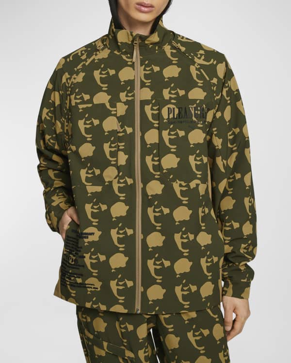 REPRESENT Men s Monogram Snap Front Jacket Neiman Marcus