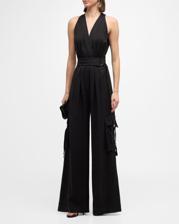 Likely Constance Sleeveless Straight Leg Jumpsuit Neiman Marcus