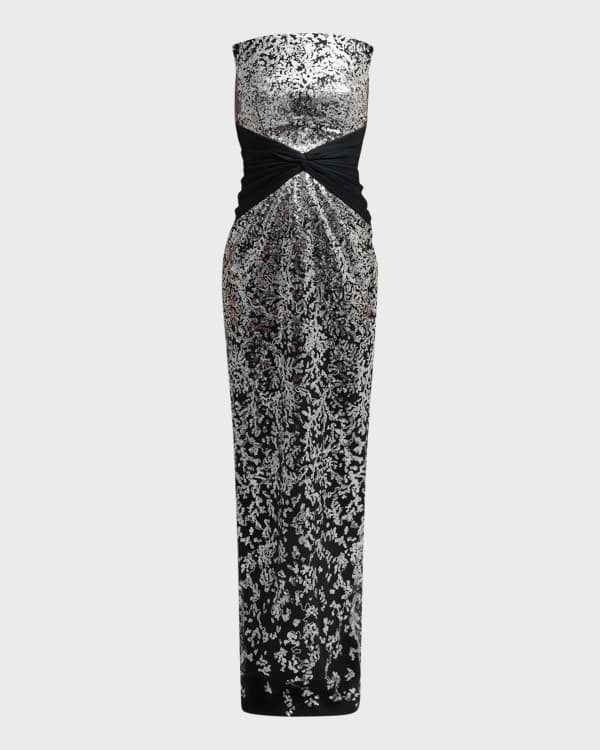 Pamella Roland Sequined Off The Shoulder Tulle Gown Neiman Marcus
