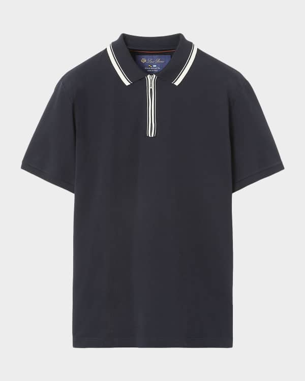 Coveri Moving Blue Cotton Polo Shirt main image 1