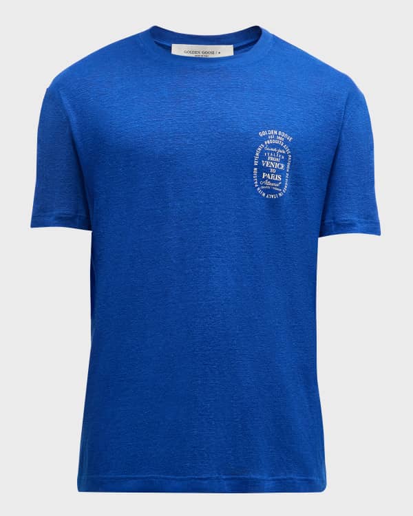 Tシャツ・カットソー ORLEBAR BROWN Men T Shirts 279055 NIGHT BLUE Ob-T - Navy Tailored Fit Crew Neck Cotton T-Shirt | Orlebar