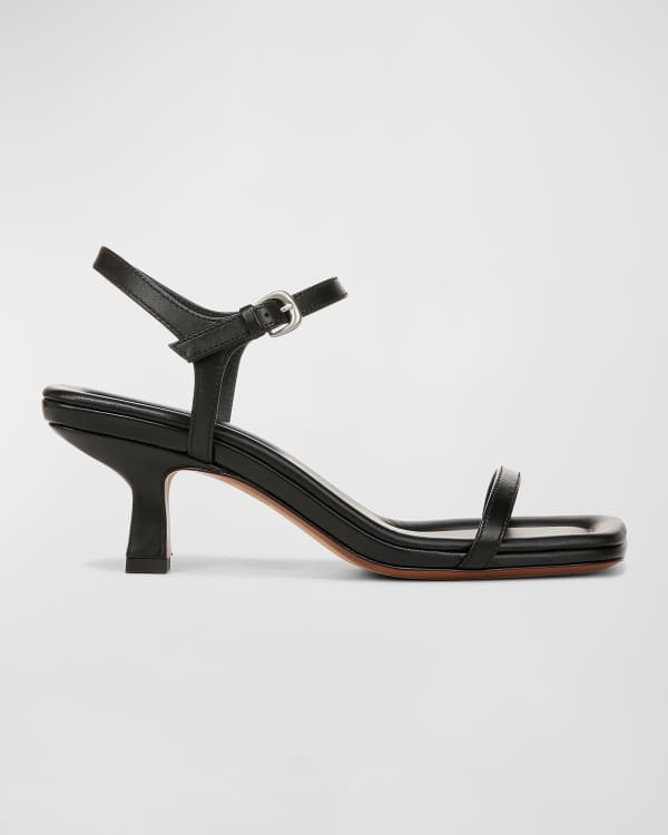 MICHAEL Michael Kors Tasha Leather Naked Sandals Neiman Marcus
