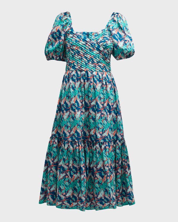 McKay Abstract Print Dress