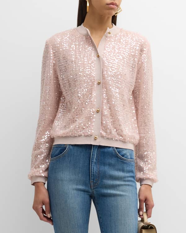 Sequin Knit Jacket