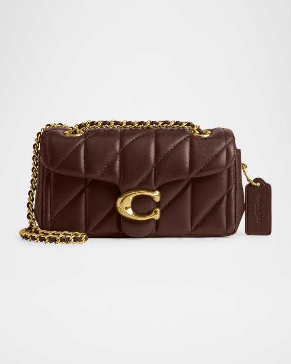 Coach Tabby Time Square Leather Shoulder Bag | Neiman Marcus