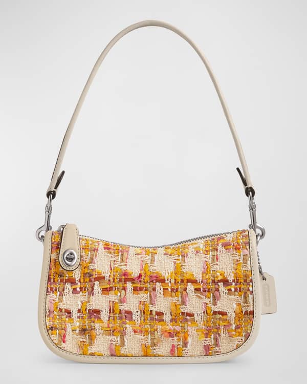 Coach Pebbled Polished Shoulder Bag Neiman Marcus