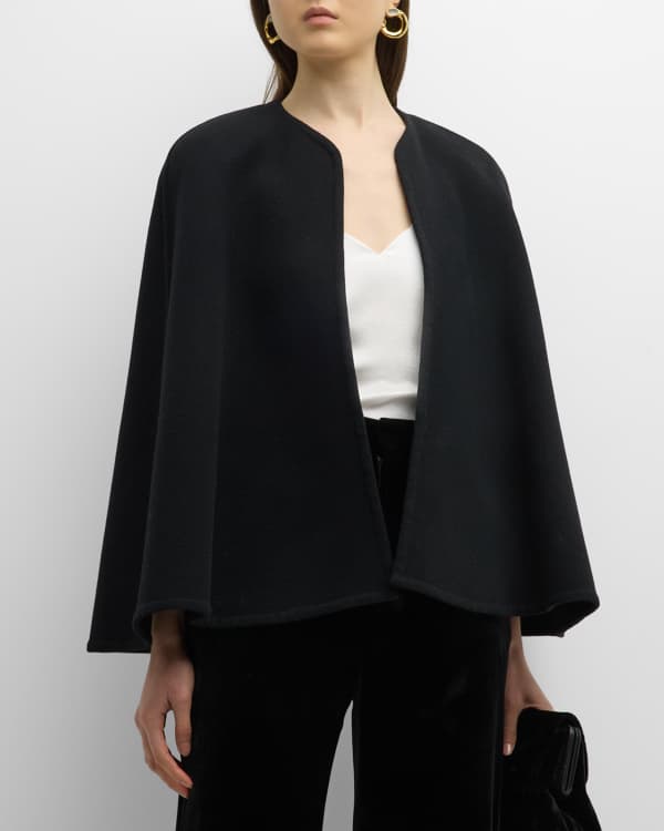 Mega rainbow check cape discount