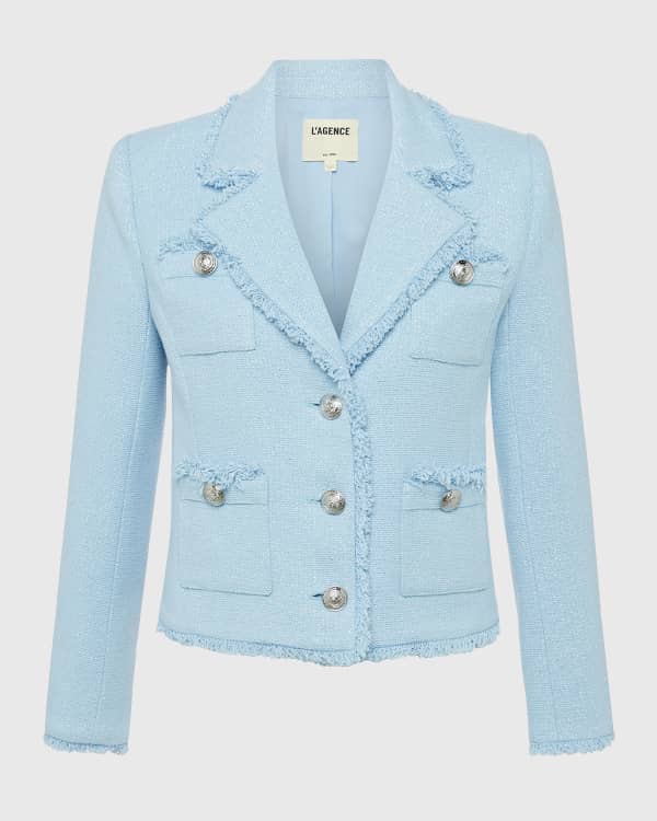 L'AGENCE Angelina Tweed Jacket