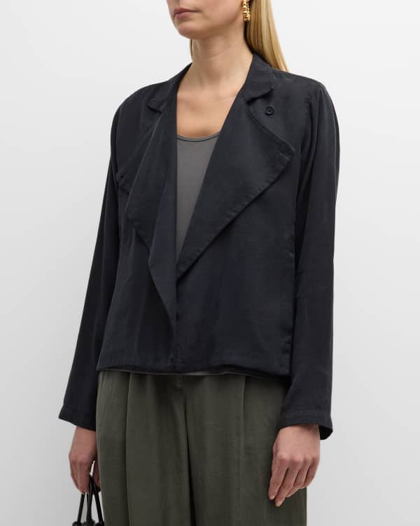 Eileen fisher suede jacket store