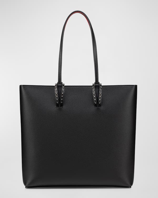 Christian Louboutin Cabata Small Leopard Print Leather Tote Bag Neiman Marcus