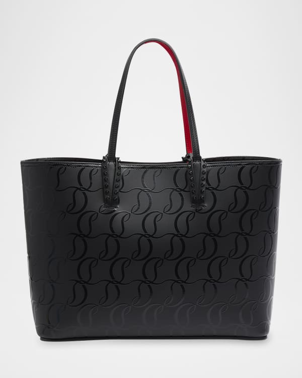 Christian Louboutin Cabata Small Glossy Alligator Embossed Tote Bag Neiman Marcus
