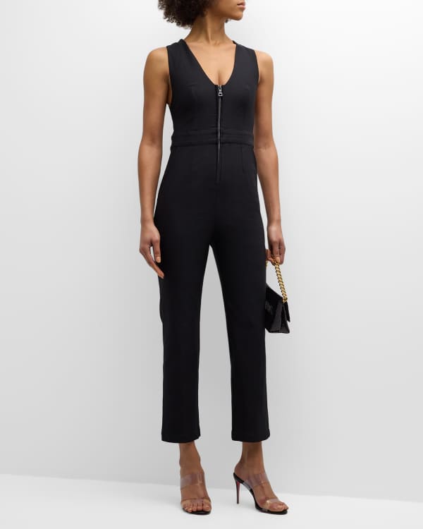 Spanx The Perfect Sleeveless Wide-Leg JumpsuIt