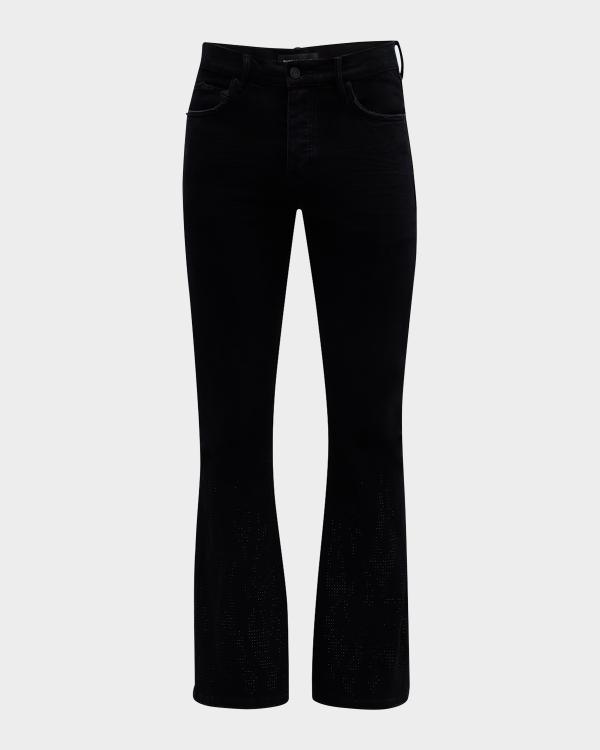no mass prod 隠れ 01GLM flare jeans