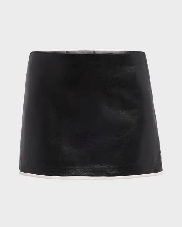 Alice and olivia snake print hot sale skirt