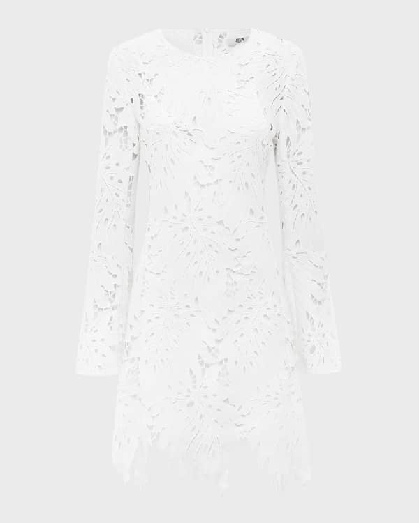 Neiman marcus discount white lace dress