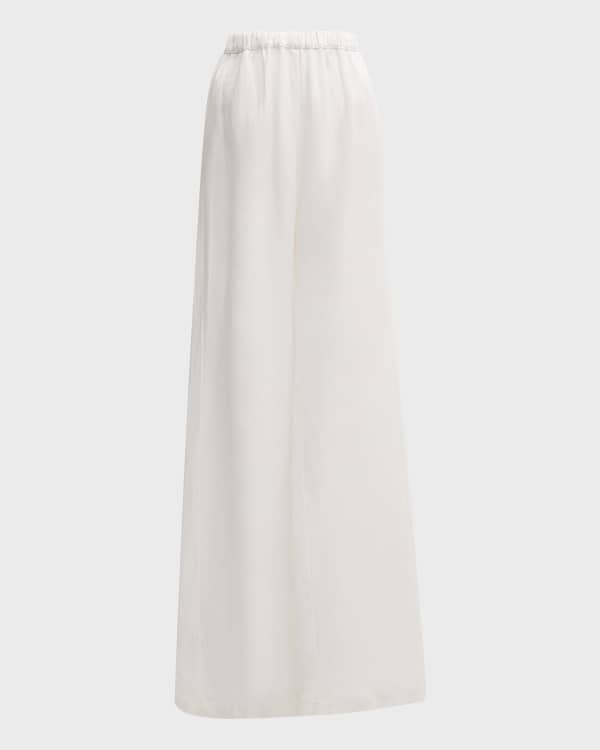 Eileen fisher tencel linen lantern pants top
