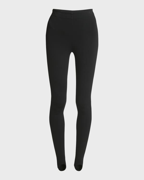 Victoria Beckham VB Body Slit-Hem Leggings