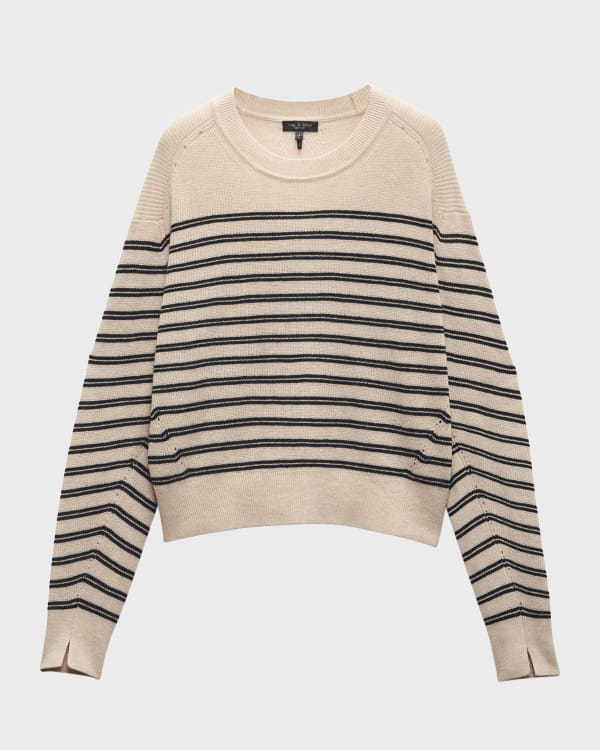 Frankie mesh logo sweater hotsell