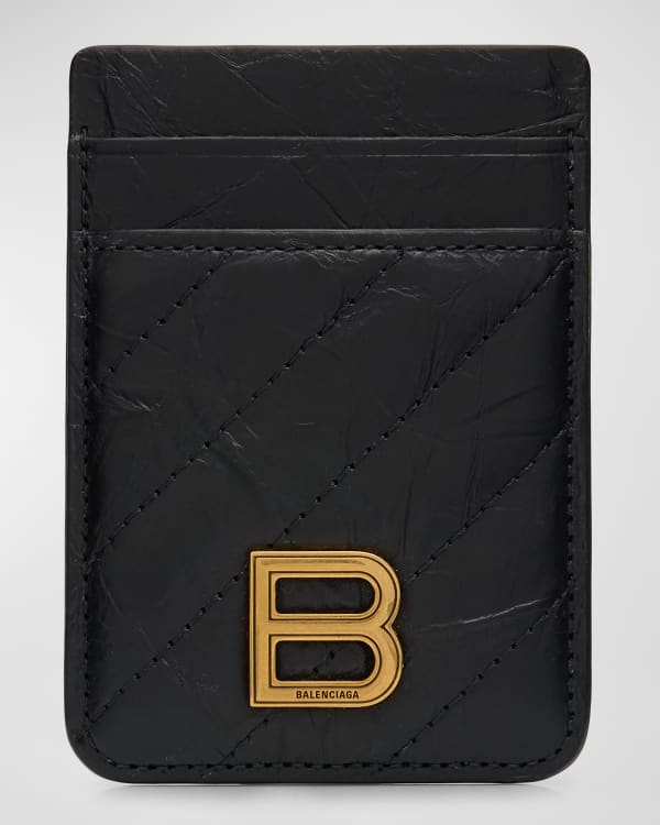 【Balenciaga】Le City Leather Card Holder ☆送料込☆正規品 Balenciaga: Black 'Le City' Card Holder | SSENSE