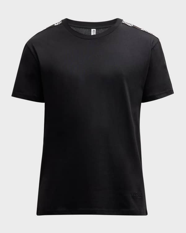 Moschino Men's Rainbow Swim Logo T-Shirt | Neiman Marcus