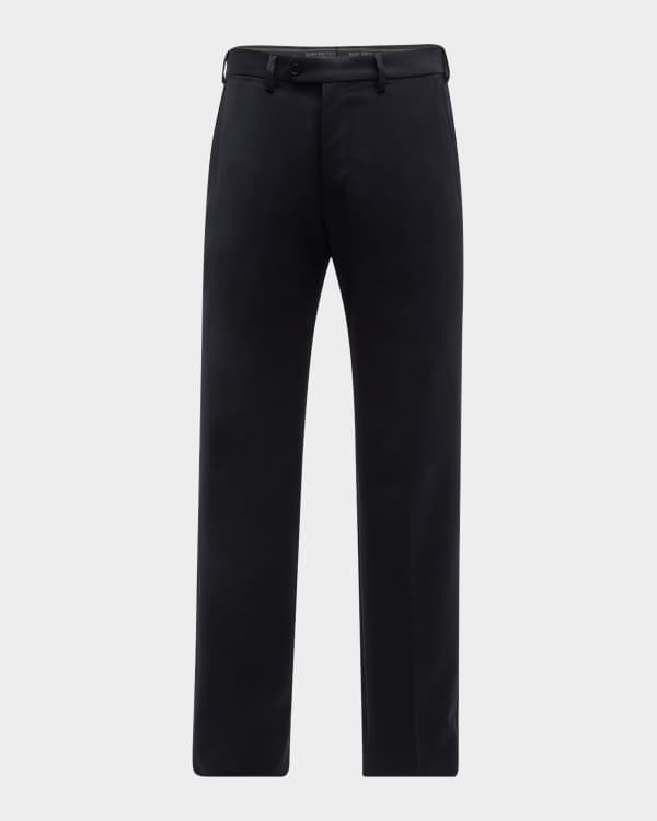 新作商品 Giorgio Armani Marcus Neiman | Trousers Wool Flat-Front Men's パンツ