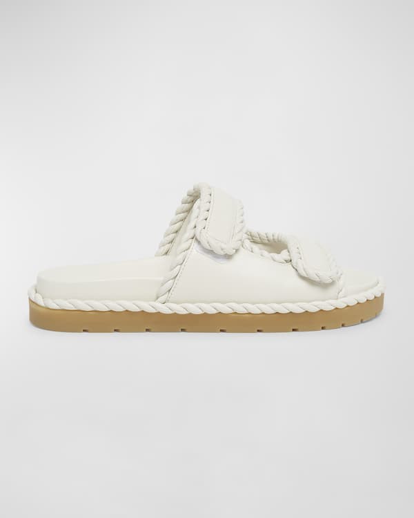 Neiman marcus white sandals hotsell