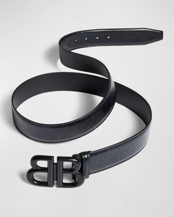 Balenciaga Mens 3B Belt Black