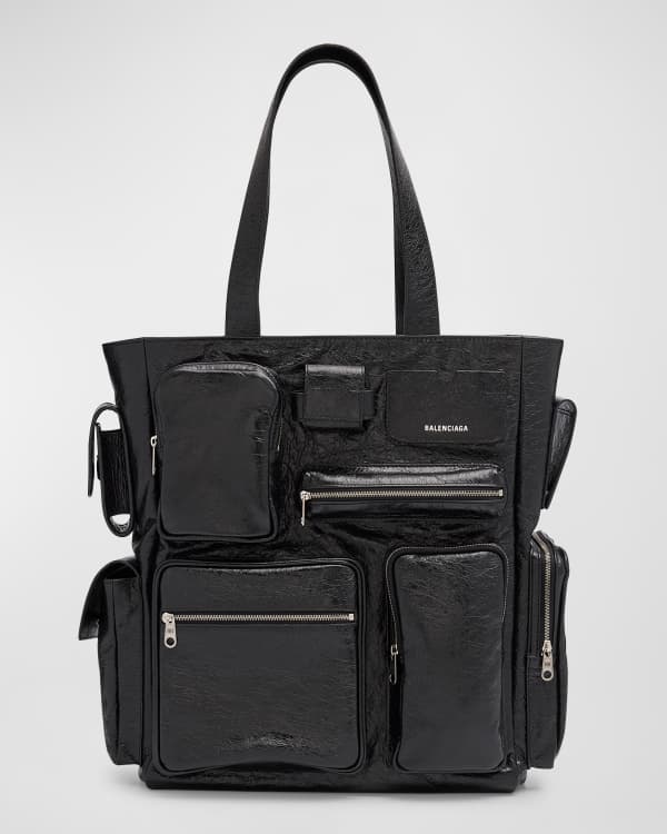 Balenciaga Men's Le Cagole Medium Tote Bag | Neiman Marcus