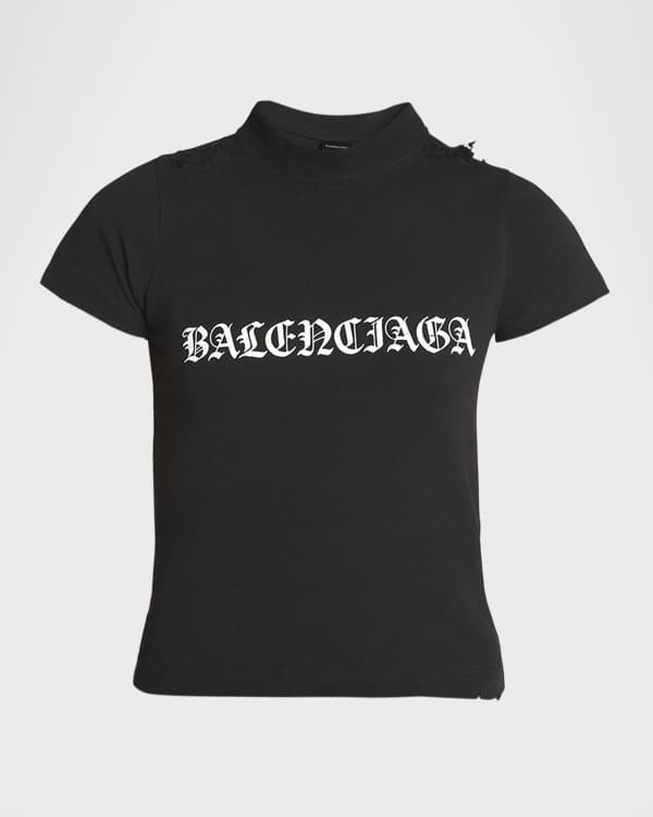Balenciaga Small Fit Printed T-Shirt | Neiman Marcus