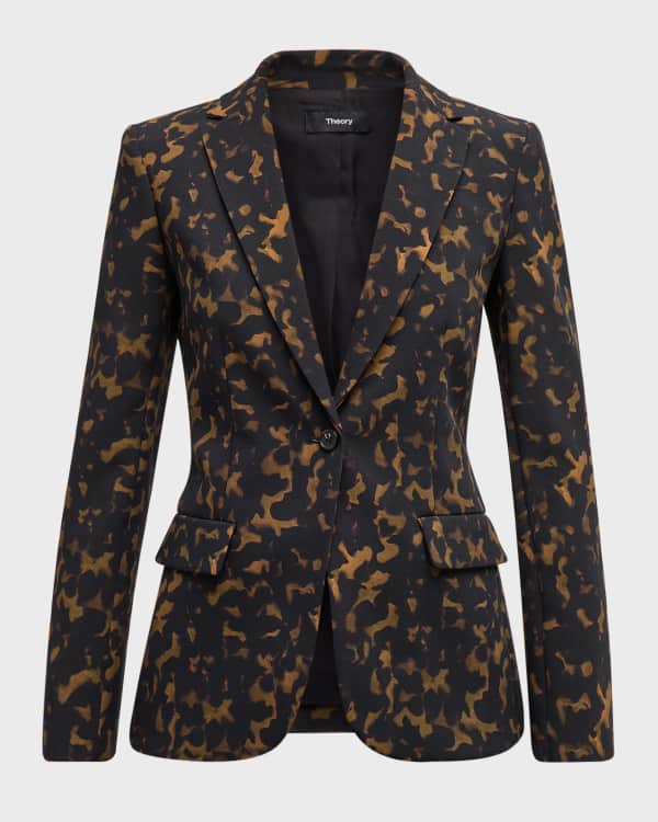 Theory pinstripe blazer dress sale