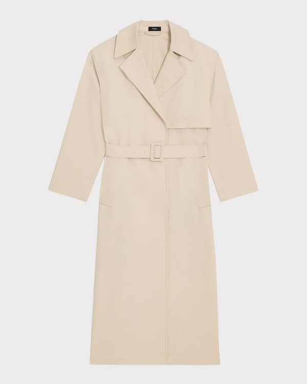 Theory shop staple trench