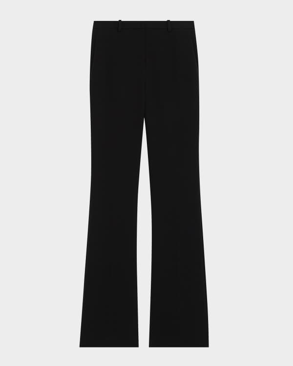 Black Flared Lounge Pants by Wolford on Sale